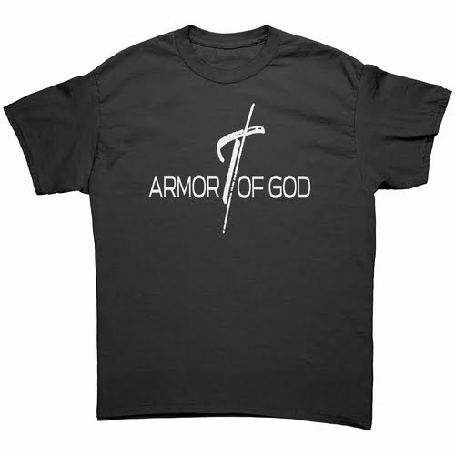 Graphic T-Shirt, Armor of God Short Sleeve Tee