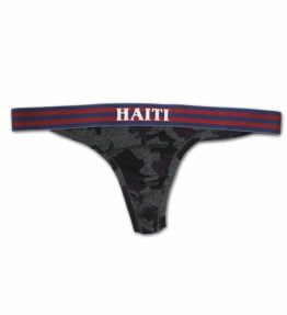 Haiti Camo Thong
