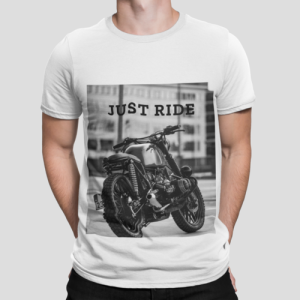 Ride on White T shirt